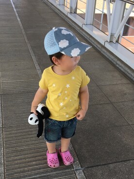 HARU‎🐾さん（キッズ・90cm）の秋コーディネート