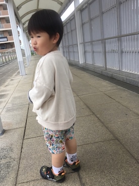 HARU‎🐾さん（キッズ・90cm）の春コーディネート