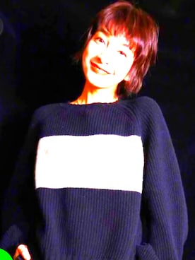 「CONVERSE（コンバース）のアイテム（デニムジャケット）」を使った、自来卷小羊毛狒狒有闹さん（レディース・165cm）の冬コーディネート