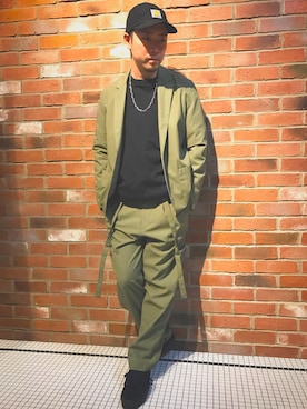 「Journal Standard TRISECT（トライセクト）のアイテム（ジャケット/アウター）」を使った、大木さん（メンズ・171cm）の春コーディネート