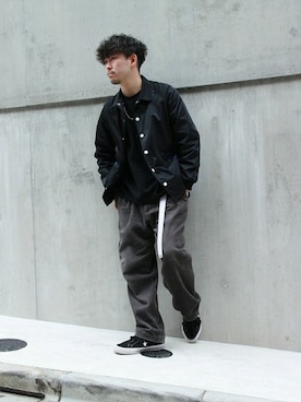 大木さん（メンズ・171cm）の冬コーディネート