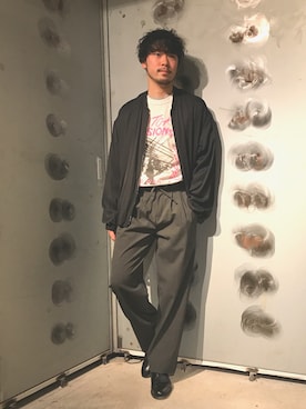 「Journal Standard TRISECT（トライセクト）のアイテム（ジャケット/アウター）」を使った、大木さん（メンズ・171cm）の春コーディネート