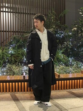 「BASISBROEK」｜大木さん（メンズ・171cm）の冬コーディネート