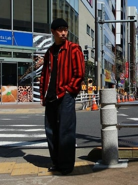 「Journal Standard TRISECT（トライセクト）のアイテム（ジャケット/アウター）」を使った、大木さん（メンズ・171cm）の春コーディネート