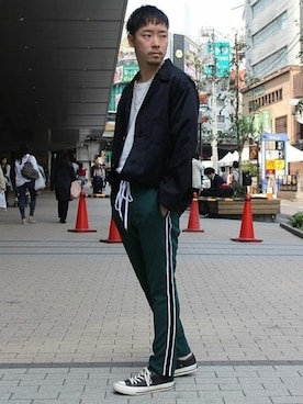 「Journal Standard TRISECT（トライセクト）のアイテム（パンツ）」を使った、大木さん（メンズ・171cm）の春コーディネート