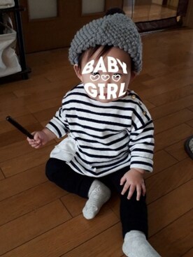 miuさん（キッズ・80cm）の秋コーディネート