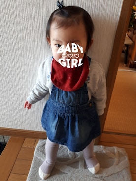 miuさん（キッズ・80cm）の冬コーディネート