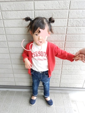 miuさん(キッズ・90cm)の春コーディネート