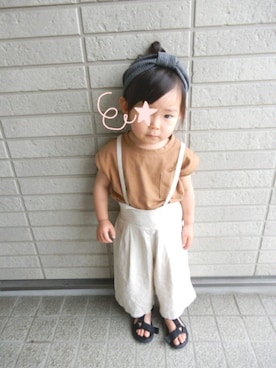 miuさん（キッズ・90cm）の夏コーディネート