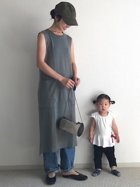 「シースルー」｜「アイテム（福袋/福箱）」を使った、yukariさん（レディース・168cm）の夏コーディネート