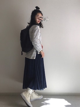 「Gregory」｜「アイテム（腕時計）」を使った、yukariさん（レディース・168cm）の冬コーディネート