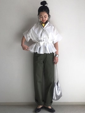 「平成最後のWEARISTAセンバツ」｜「アイテム（サンダル）」を使った、yukariさん（レディース・168cm）の春コーディネート