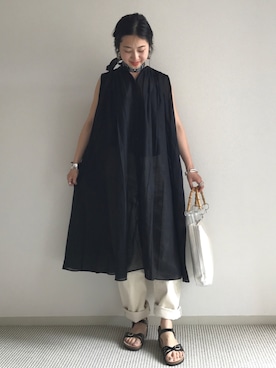 「バリ」｜yukariさん（レディース・168cm）の春コーディネート