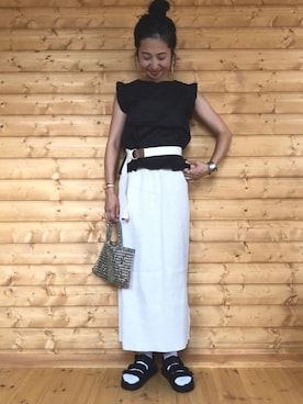 yukariさん（レディース・168cm）の夏コーディネート