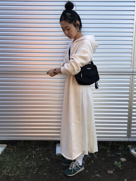 「アントマリーズ」｜「アイテム（アナログ腕時計）」を使った、yukariさん（レディース・168cm）の秋コーディネート