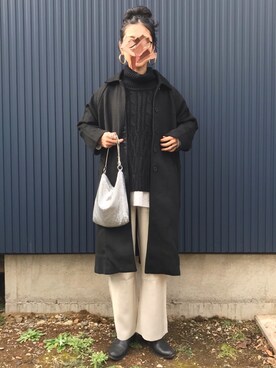 yukariさん（レディース・168cm）の冬コーディネート