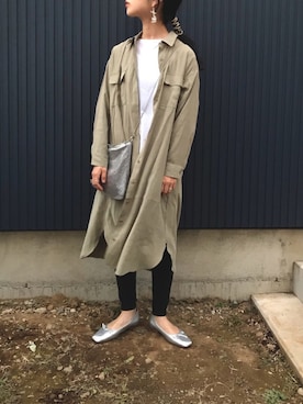 「PRIMP（プリンプ）のアイテム（アクセサリー）」を使った、yukariさん（レディース・168cm）の冬コーディネート