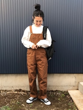 「PRIMP（プリンプ）のアイテム（アクセサリー）」を使った、yukariさん（レディース・168cm）の春コーディネート