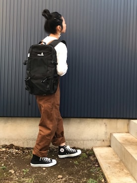 「PRIMP（プリンプ）のアイテム（アクセサリー）」を使った、yukariさん（レディース・168cm）の春コーディネート