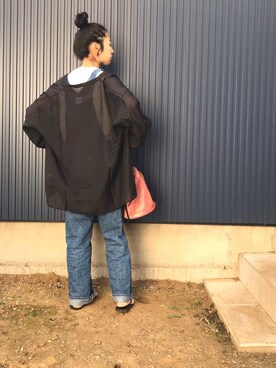 「アントマリーズ」｜「アイテム（オールインワン・サロペット）」を使った、yukariさん（レディース・168cm）の春コーディネート