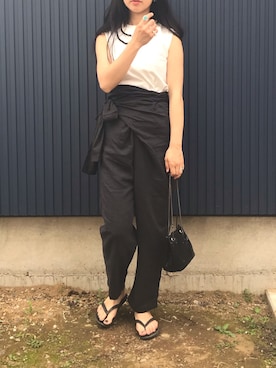 「PAPILLONNER（パピヨネ）のアイテム（リング）」を使った、yukariさん（レディース・168cm）の春コーディネート