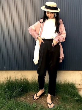 yukariさん（レディース・168cm）の夏コーディネート