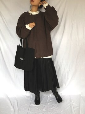 「ラブユ.」｜yukariさん（レディース・168cm）の秋コーディネート