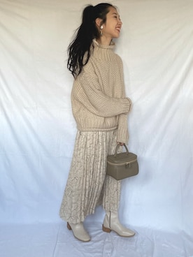 yukariさん（レディース・168cm）の冬コーディネート