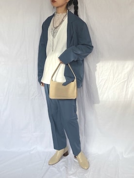 「Settimissimo（セッティミッシモ）のアイテム（アクセサリー）」を使った、yukariさん（レディース・168cm）の冬コーディネート