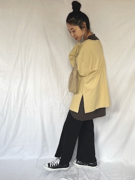 「Settimissimo（セッティミッシモ）のアイテム（アクセサリー）」を使った、yukariさん（レディース・168cm）の冬コーディネート