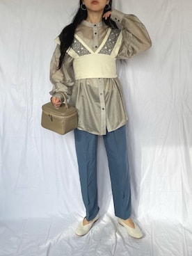 yukariさん（レディース・168cm）の春コーディネート