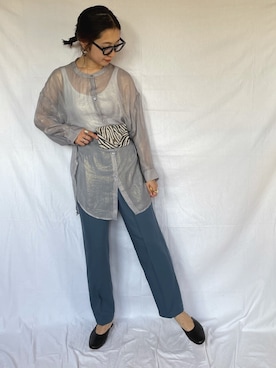 「NUMBERING（ナンバリング）のアイテム」を使った、yukariさん（レディース・168cm）の春コーディネート