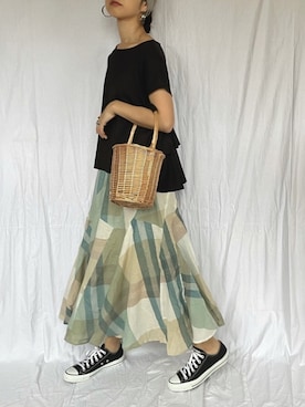 yukariさん（レディース・168cm）の春コーディネート