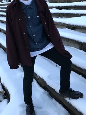 ほさん（メンズ・162cm）の冬コーディネート