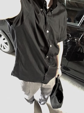 「NIIRUS（ニールス）のアイテム（その他パンツ）」を使った、Ma-chanさん（メンズ・170cm）の春コーディネート