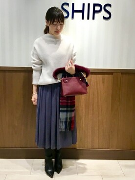 土倉さん（レディース・153cm）の秋コーディネート