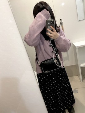 「& chouette（アンドシュエット）のアイテム（ショルダーバッグ）」を使った、*manaさん（レディース・153cm）の春コーディネート