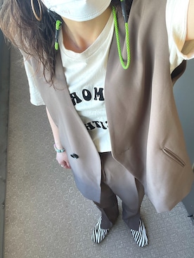 mさん（レディース・155cm）の夏コーディネート