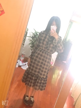 「Chuu」｜「アイテム（ワンピース/ドレス）」を使った、Ivyさん（レディース・173cm）の春コーディネート