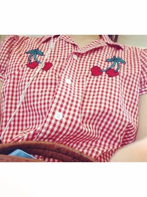 RNA | ギンガムチェック 🍒(シャツ/ブラウス)