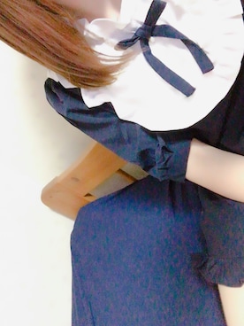 「病みかわいい」｜「アイテム（ワンピース/ドレス）」を使った、のあぴ🍬さん（レディース・154cm）の秋コーディネート