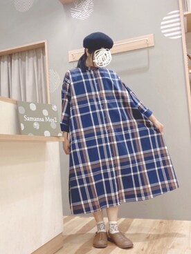 「いいね&フォロー よろしくお願いします☺︎」｜「アイテム（ハンチング/ベレー帽）」を使った、344.☺︎さん（レディース・160cm）の春コーディネート