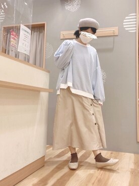 344.☺︎さん（レディース・160cm）の春コーディネート