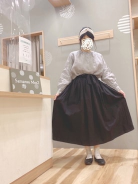 「Slowlinen」｜344.☺︎さん（レディース・160cm）の春コーディネート