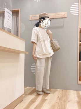 「いいね&フォロー よろしくお願いします☺︎」｜「アイテム（その他）」を使った、344.☺︎さん（レディース・160cm）の春コーディネート