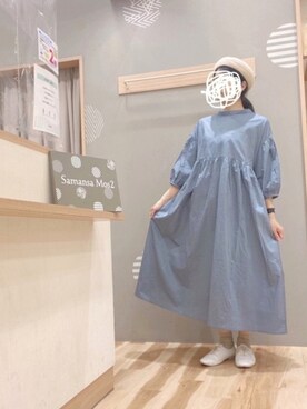 「いいね&フォロー よろしくお願いします☺︎」｜「アイテム（ハンチング/ベレー帽）」を使った、344.☺︎さん（レディース・160cm）の春コーディネート