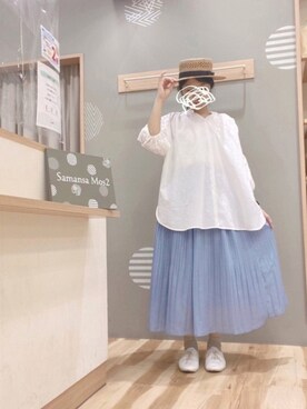 「いいね&フォロー よろしくお願いします☺︎」｜「アイテム（その他）」を使った、344.☺︎さん（レディース・160cm）の春コーディネート