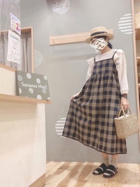 「いいね&フォロー よろしくお願いします☺︎」｜「アイテム（その他）」を使った、344.☺︎さん（レディース・160cm）の春コーディネート