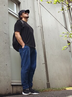 「Momo（Momo）のアイテム」を使った、棚橋弘至さん（メンズ・181cm）の夏コーディネート