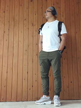 「Momo（Momo）のアイテム」を使った、棚橋弘至さん（メンズ・181cm）の秋コーディネート